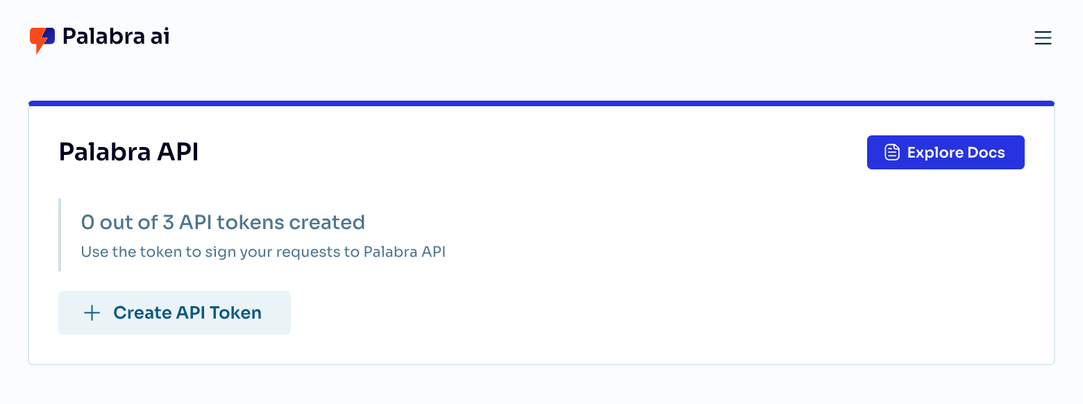 Palabra API Palabra API